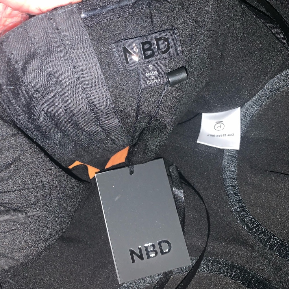 Revolve Black Feather Bustier - Picture 5 of 5